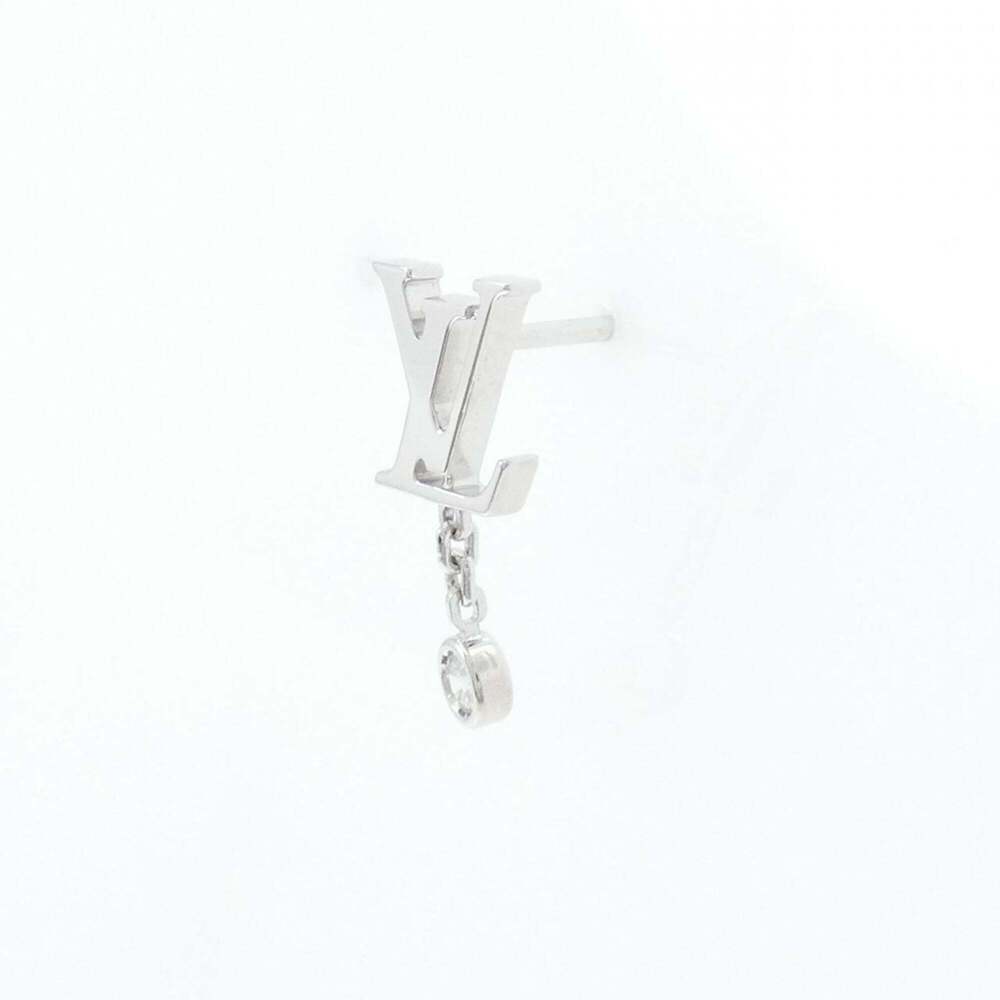 LOUIS VUITTON Silver Earrings - Picture 2 of 4
